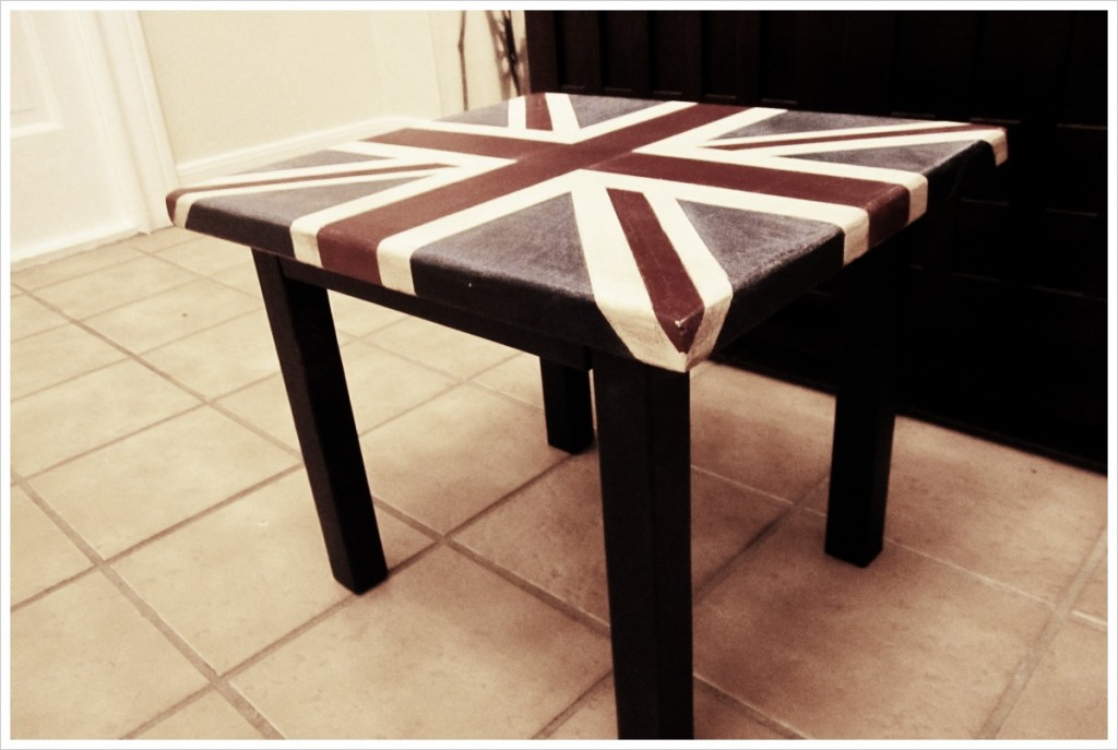 Union Jack Stool