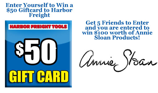Harbor Freight & Annie Sloan Giveaway!