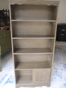 Bookcase Before