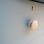 Close up of knob & lock