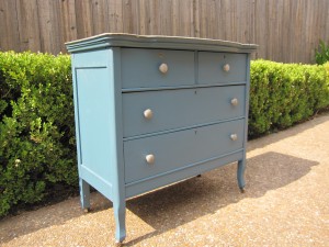 NY Blue Chest of Drawers
