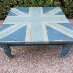Blue Union Jack Coffee Table