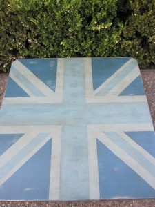 Blue Union Jack Coffee Table